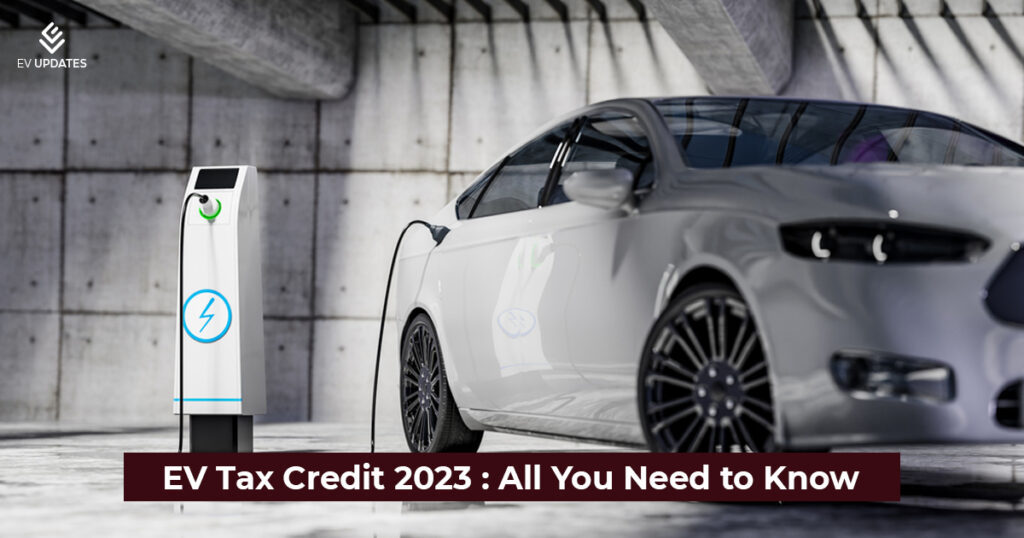 EV Tax Credit 2023 in US image 1